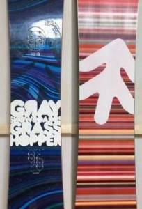 GRAY snowboadグラスホッパー